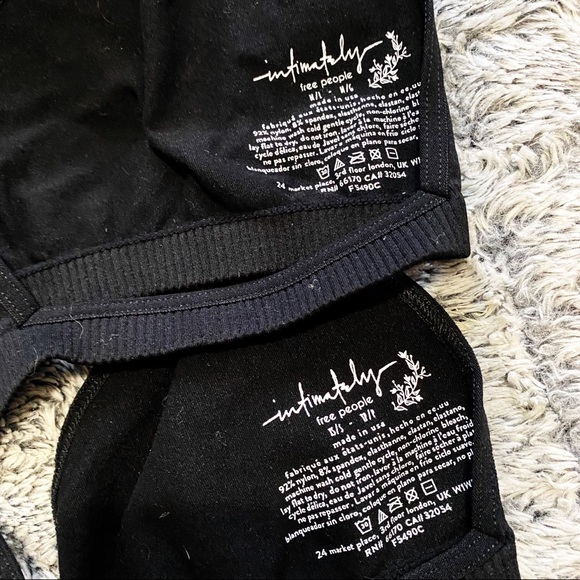 NWOT Free People Skinny Strap Bralette - Picture 6 of 7